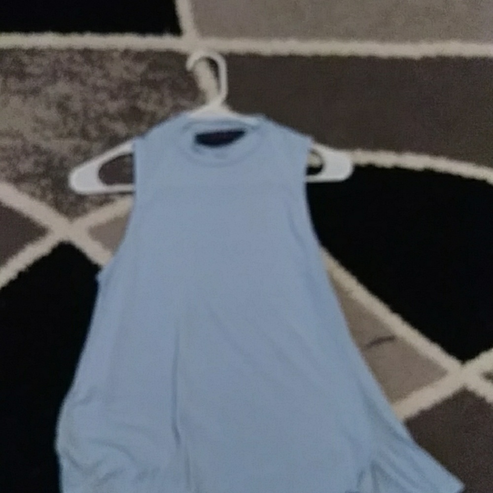 Blue tank top